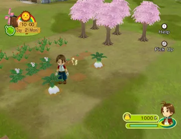 Harvest Moon - Animal Parade screen shot game playing